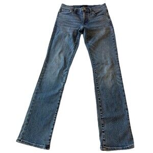 Lucky Brand Jeans Womens 2/26 Blue Sweet Straight Leg Mid Rise Medium Wash
